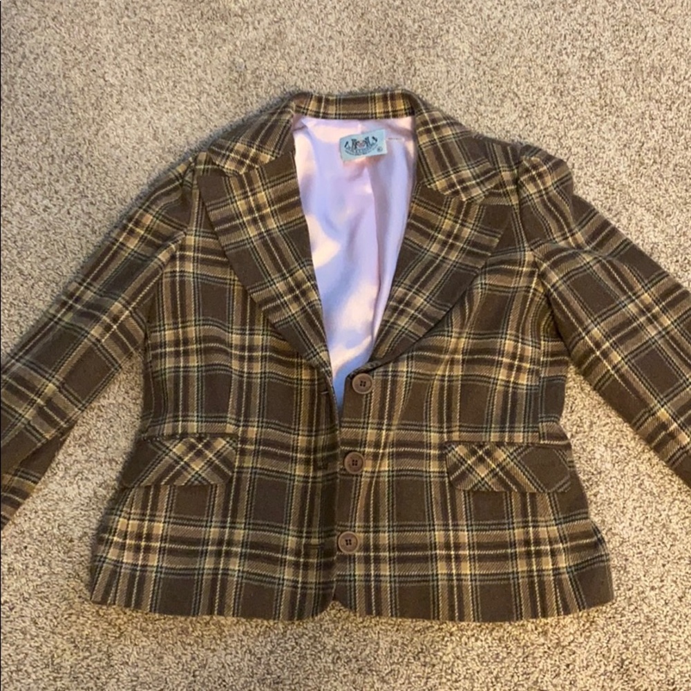 Juicy Couture plaid jacket